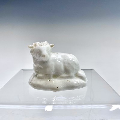 Lot 809 - An English press moulded blanc de chine...