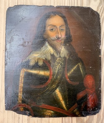 Lot 1223 - 17th Century English School Portrait of...