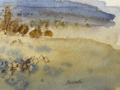 Lot 1424 - David HUTTER (1930-1990) Vineyard Near Blauzac...