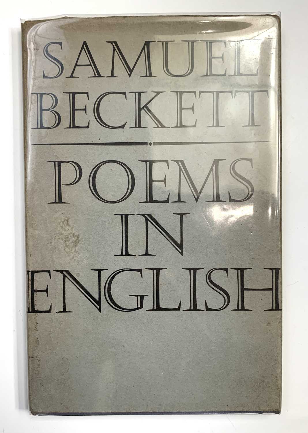 Lot 438 SAMUEL BECKETT. 'Poems in English.' First