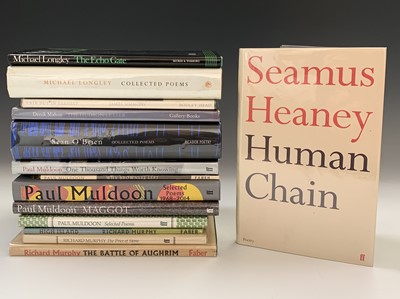 Lot 179 - SEAMUS HEANEY. 'Human Chain.' First edition,...