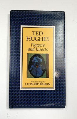 Lot 218 - TED HUGHES. 'Flowers and Insects.' First...