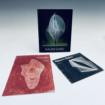 Lot 1318 - Naum GABO 'Constructions, paintings, drawings'...