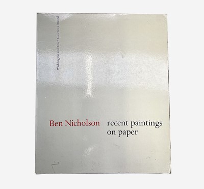 Lot 1338 - WADDINGTON and TOOTH. 'Ben Nicholson, Recent...