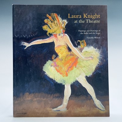 Lot 1253 - Timothy WILCOX 'Laura Knight at the Theatre'...