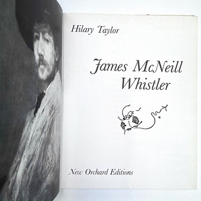 Lot 1258 - Hilary TAYLOR. 'James McNeill, Whistler'. New...