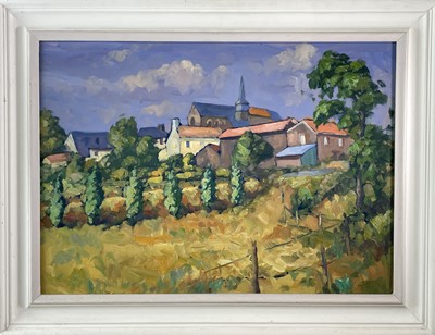 Lot 285 - Bob VIGG (1932-2001) View from the Meadow...