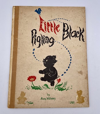 Lot 272 - MARY WILLIAMS, Little Black Pigling; Wordens...