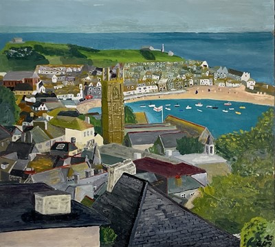 Lot 254 - Andrew Stewart WEIR (1948) St Ives Harbour and...