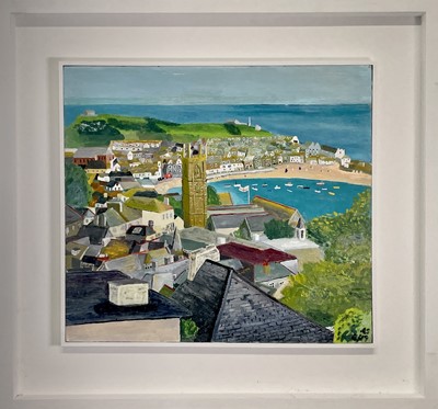 Lot 254 - Andrew Stewart WEIR (1948) St Ives Harbour and...