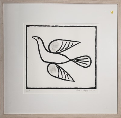 Lot 8 - Breon O'CASEY The Bird Etching Signed, dated...