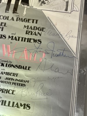 Lot 945 - Rex Harrison - 1984 Theatre Royal Haymarket...