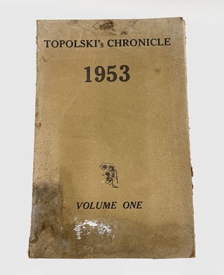 Lot 254 - 'Topolski's Chronicle 1953,' vol one, water...