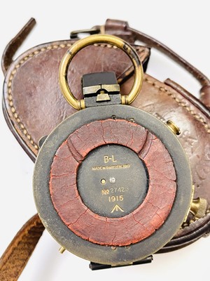 Lot 413 - A WWI Verner's patent Swiss made marching...