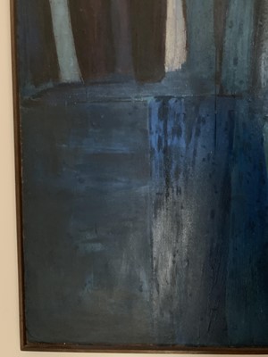 Lot 25 - Sir Terry FROST (1915-2003) Blue and Black...