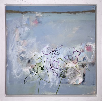 Lot 35 - Simon POOLEY (1955) Clematis Mixed media on...