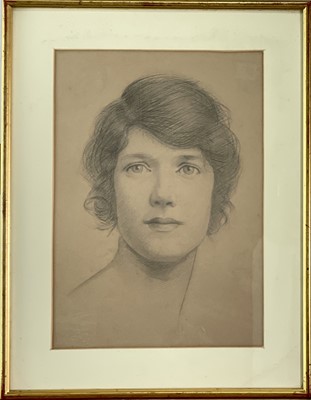 Lot 130 - Frank JAMESON (1899-1968) Female Portrait...