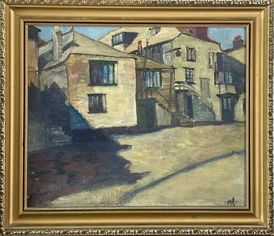 Lot 157 - Howard BARRON (1900-1991) The Wharf, St Ives...