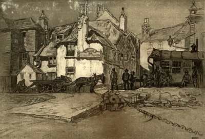 Lot 263 - Robert Borlase SMART (1881-1947) The Sloop Inn,...