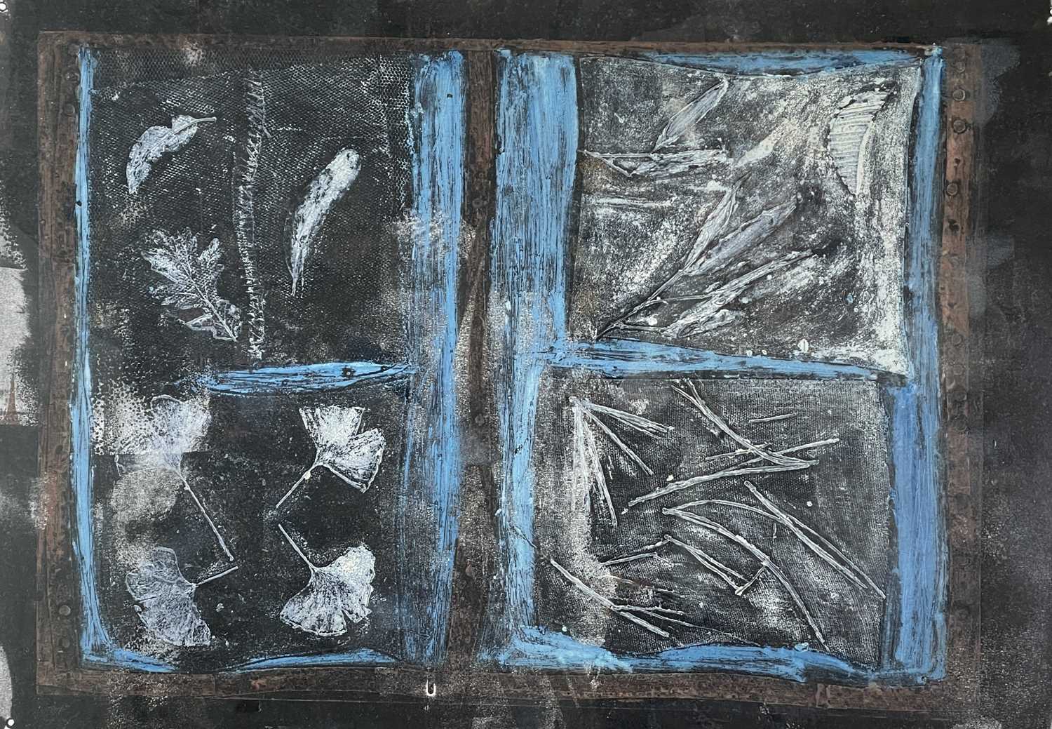 Lot 376 - Denny LONG (XX) Winter Collagraph