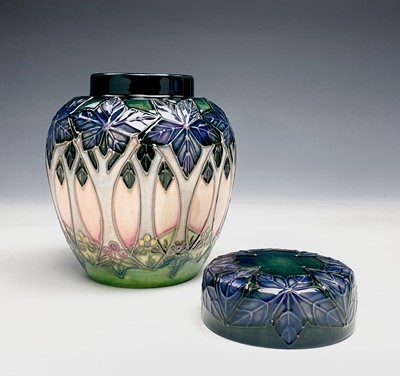 Lot 1042 - A Moorcroft 'Cluny' pattern ginger jar,...