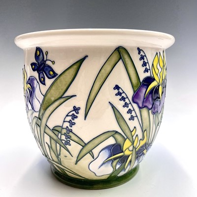 Lot 1044 - A Moorcroft Collector's Club jardiniere with...