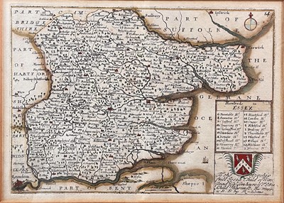 Lot 238 - RICHARD BLOME. 'A Mapp of Wiltshire with its...