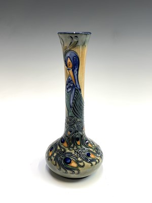 Lot 826 - A Moorcroft 'Phoenix' pattern vase, designed...