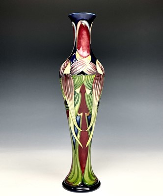 Lot 1045 - A Moorcroft 'Trinity' pattern vase, designed...