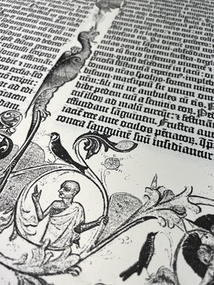 Lot 371 - THE GUTENBERG BIBLE. 'A Commentary, Historical...