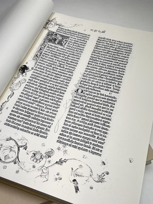 Lot 371 - THE GUTENBERG BIBLE. 'A Commentary, Historical...
