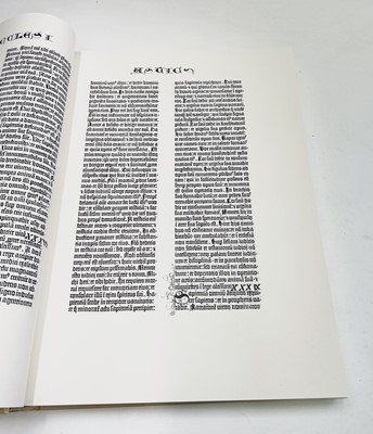 Lot 371 - THE GUTENBERG BIBLE. 'A Commentary, Historical...