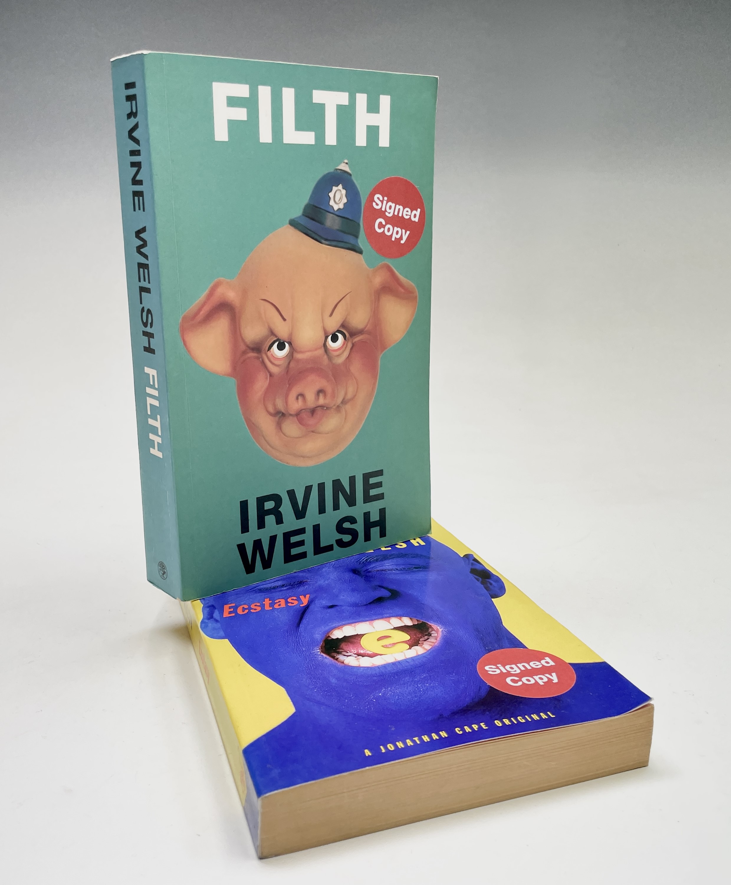 SIGNED Irvine Welsh Filth 1st Edition Early UK Printing 1998 Good Condition hotsell