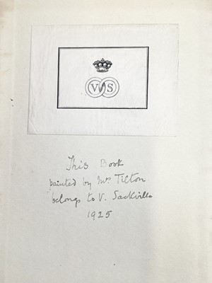 Lot 314 - V. SACKVILLE-WEST. 'Orchard and Vineyard.'...