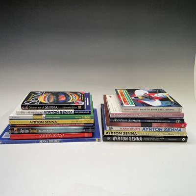 Lot 320 - AYERTON SENNA INTEREST. Fifteen books...