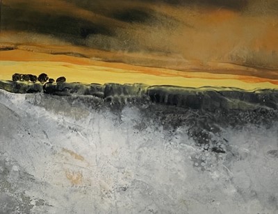 Lot 1239 - Peter SKINNER (XX-XXI) Landscape Wax/mixed...