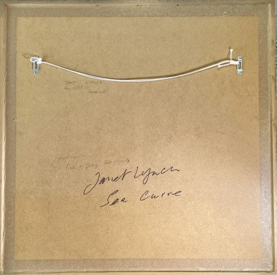 Lot 319 - Janet LYNCH (1938) Sea Curve (Pink + Grey...