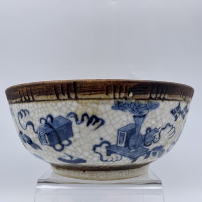Lot 67 - A Chinese crackle glaze bowl, 19th century,...