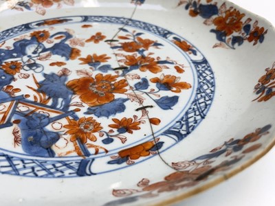 Lot 80 - Eleven Chinese porcelain plates, 18th and 19th...