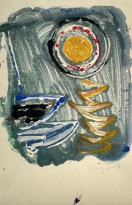 Lot 243 - Terry FROST (1915-2003) Ochre Sun Rhythm...