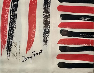 Lot 349 - Terry FROST (1915-2003) Framed Silk Scarf,...