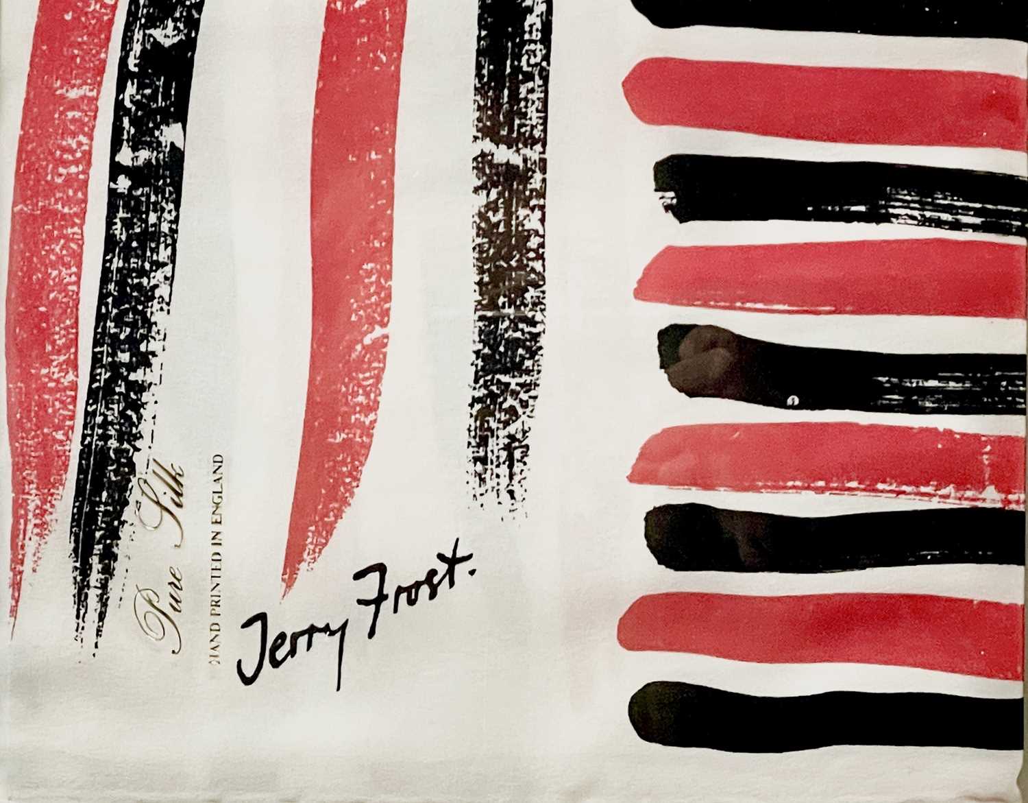 Lot 349 - Terry FROST (1915-2003) Framed Silk Scarf,...