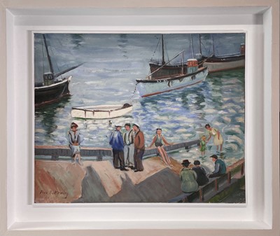 Lot 169 - Frederic BOTTOMLEY (1883-1960) The Slip St...