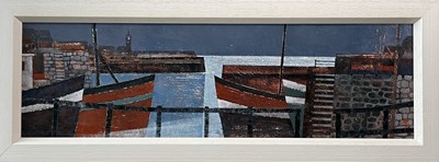 Lot 27 - Sheila TOLLEY (1939) Midnight - Porthleven,...