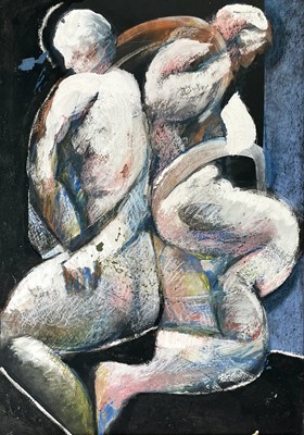 Lot 368 - Colin SCOTT (1941) Intertwined figures Mixed...