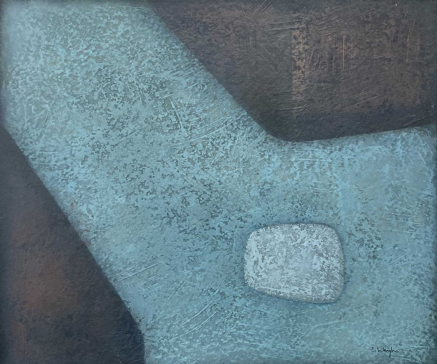 Terry Whybrow Lot 62 - Terry WHYBROW (1932-2020) Painting 83 Oil on