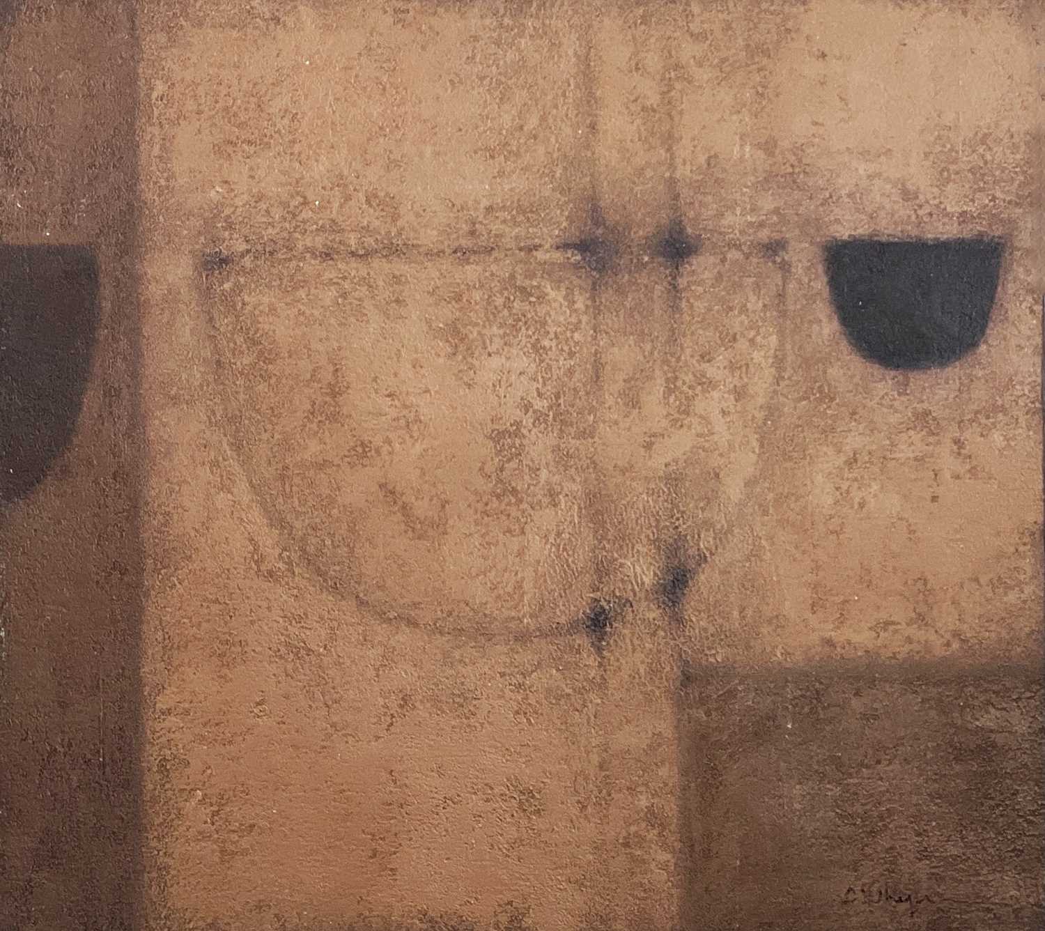 Terry Whybrow Lot 66 - Terry WHYBROW (1932-2020) Abstract boat hulls