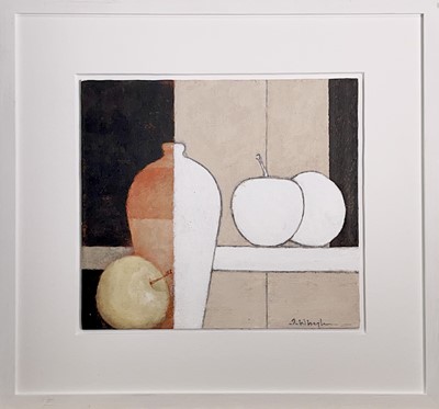 Lot 61 - Terry WHYBROW (1932-2020) Apples and Long Pot...