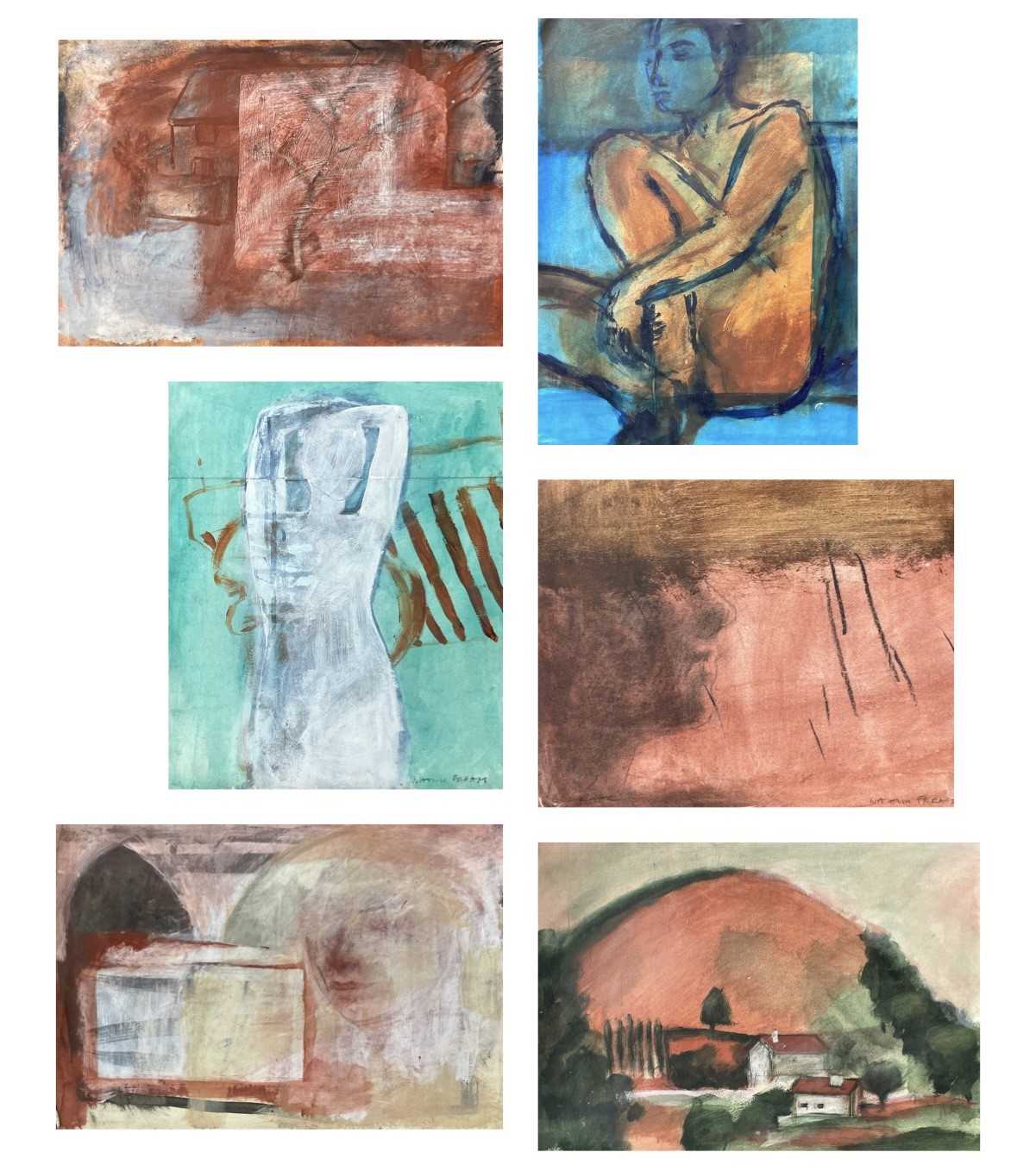 Lot 28 - Naomi FREARS (1963) Various loose works Mostly...