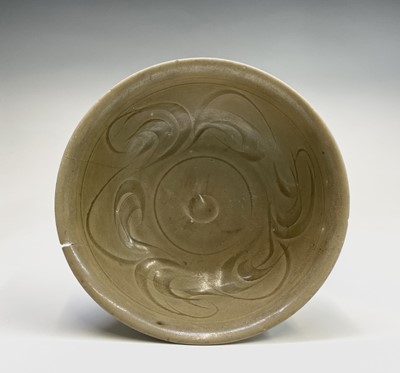 Lot 82 - A Northern Song Ding ware bowl, with combed...